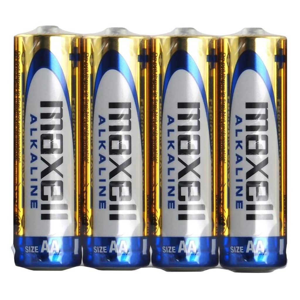 Batérie alkalické Maxell Alkaline AA LR6 - 4 ks balenie